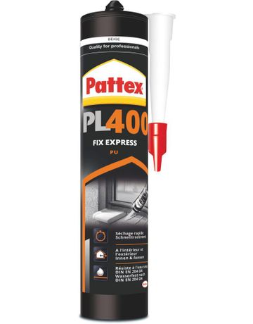 Pattex PL 400 PU Express 300 ml, holzton-hell