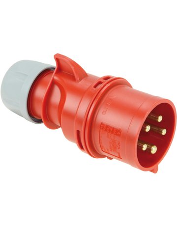 Bild CEE-Stecker SHARK 16A, 5-polig, IP44 - PCE-0