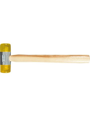 Bild Kunststoffhammer gelb 32mm Gr. 3 FORTIS-0