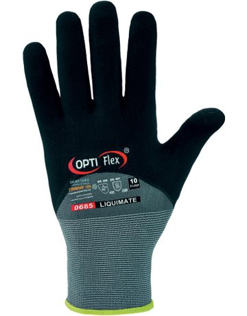 Bild Handschuh Liquimate, Nitril, Gr. 10-0