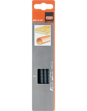 Bild Ersatzblatt 150mm 15Z a.5 Stück Bahco-0