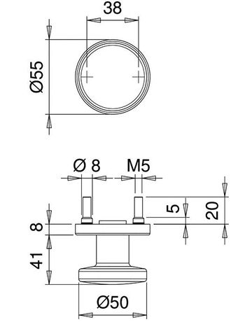 Bild Knopf 1052/7020 Rosette rd,ER-1