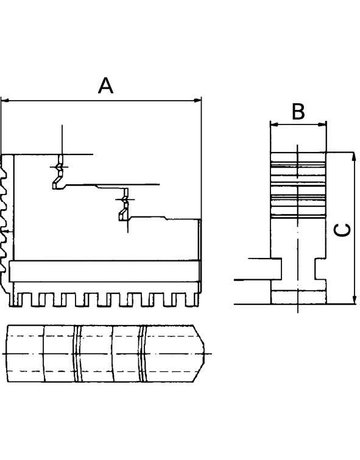 Bild Dreibacken-Satz DIN6350DB250mm RÖHM-1