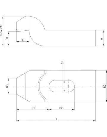 Bild Spanneisen DIN6316 18x160mm AMF-1