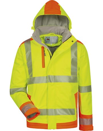 Bild Warnjacke Rickmer, Softshell, M, gelb/orange-0