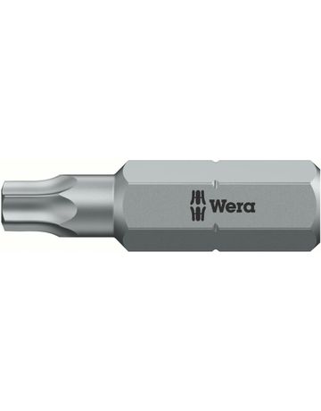 Bit zähhart 1/4" DIN 3126 C6,3 T10x25mm Wera