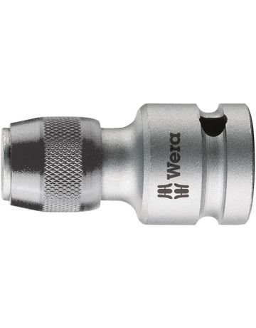 Schnellwechsel-Bit- Adapter 1/2" für 1/4"-Bits 50mm Wera