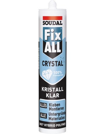 Bild Fix ALL CRYSTAL 290ml glasklar - SOUDAL-0