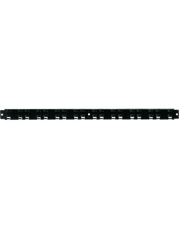 Bild Wandleiste für Sichtlagerkasten PLK 2 L 1000 mm schwarz VE 2 St.-0