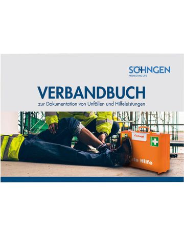 Verbandbuch DIN A 5, mit vorgedruckten Spalten