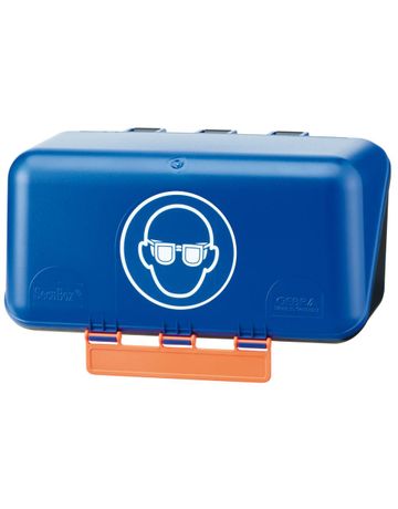 Aufbewahrung Box SECU Mini Standard, für Augenschutz, blau