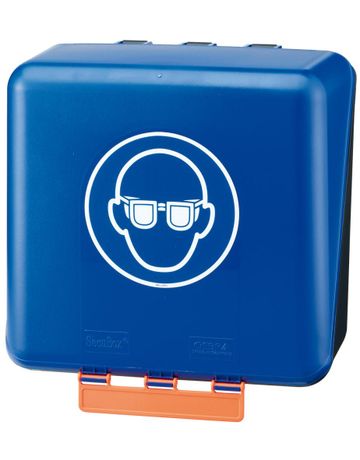 Aufbewahrung Box SECU Midi Standard, für Augenschutz, blau