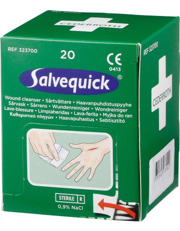 Bild Salvequick Wundreiniger 20 St. /Box-0