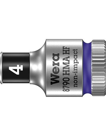 Bild Steckschlüsseleinsatz 6-kant 1/4" 4mm mit Haltefunktion Wera-0