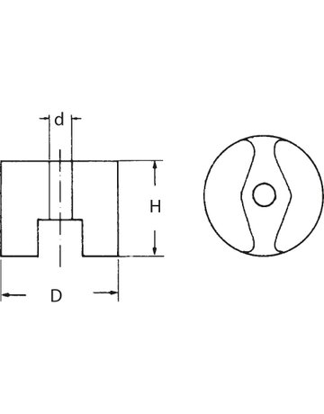 Bild Knopfmagnet 31,8x25,4mm FORTIS-1