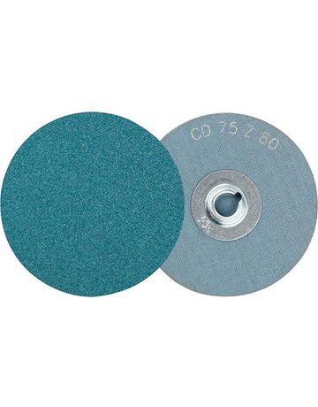 Bild COMBIDISC Schleifblatt Zirkonkorund 75mm K80 Pferd-0