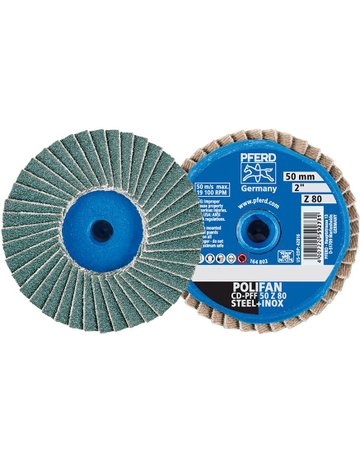 Bild COMBIDISC Mini-Polifan Zirkonkorund 50mm K80 Pferd-0