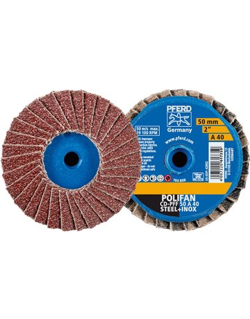 Bild COMBIDISC Mini-Polifan Korund 50mm K40 Pferd-0