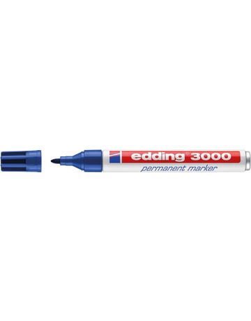 Permanentmarker 3000 blau edding