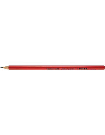 Tischlerbleistift 91T rund rot 17,5cm Lyra