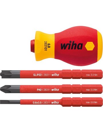Bild Stubby-Satz VDE 4-teilig slimVario Wiha-0