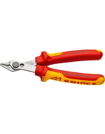 Bild elektr. -Seitensch. VDE 125mm Super Knips - KNIPEX-0