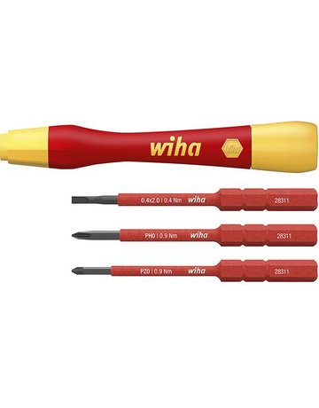 Bild Feinschraubendreher-Satz VDE 4-teilig slimVario Wiha-0