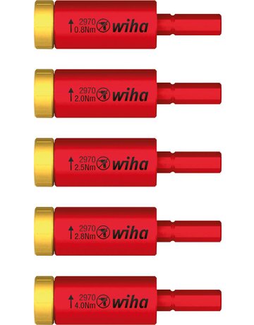 Bild Drehmoment-Adapter-Satz VDE 5-teilig Wiha-0