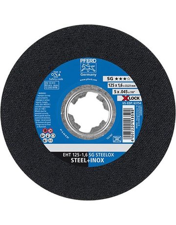 Bild Trennscheibe SG X-LOCK STEELOX 125x1,6mm Pferd-0