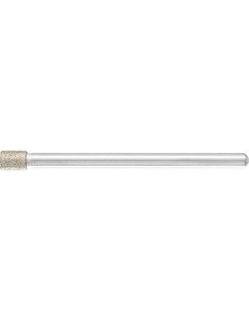 Bild Schleifstift Diamant D126zylindrisch 4x5x3mm Pferd-0