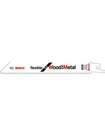 Säbelsägeblatt S 922 HF Bosch VE à 5 Stück Flexible f Wood and Metal