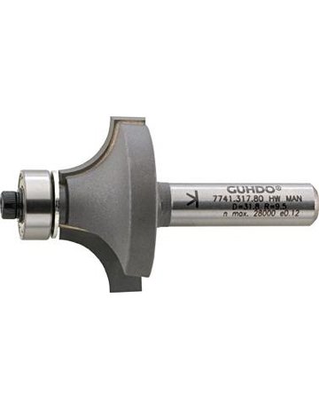 Bild HW-Abrundfräser Z2 S8 R8 Guhdo-0