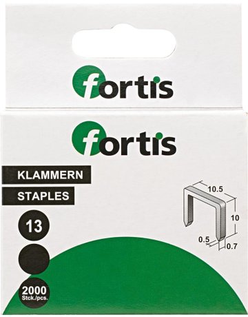Bild Heftklammer 10 mm a 2000Stk. FORTIS-0