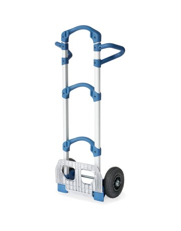 Bild Alu-Kompaktkarre Tragkr. 200 kg luftber., mit Alu Schaufel klappbar - fetra-1
