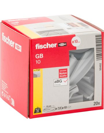 Bild fischer Gasbetondübel GB 10-1