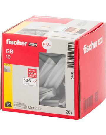 Bild fischer Gasbetondübel GB 10-2