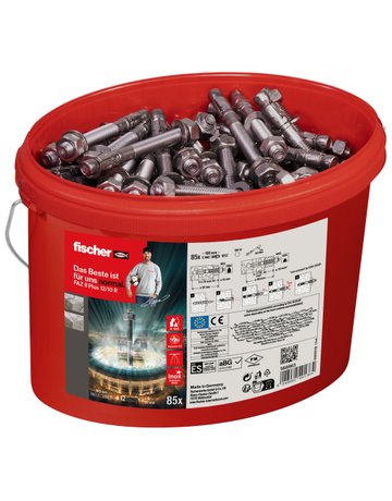 Bild Bolzena. FAZ II Plus 12/10 R Eimer à 85 Stk - fischer-1