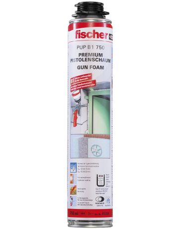 fischer Brandschutzschaum PUFS 750 Farbe:betongrau, Füllmenge:750 ml