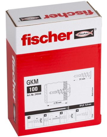 Bild fischer Gipskartondübel Metall GKM-2