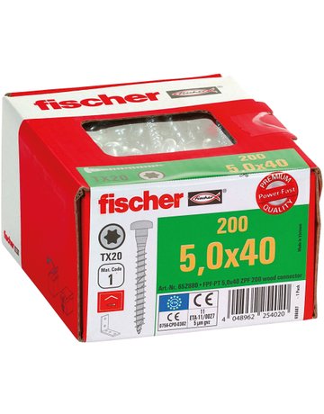 Bild Blechverb. FPF 5,0x40 PH TX VG blvz 200 fischer-1