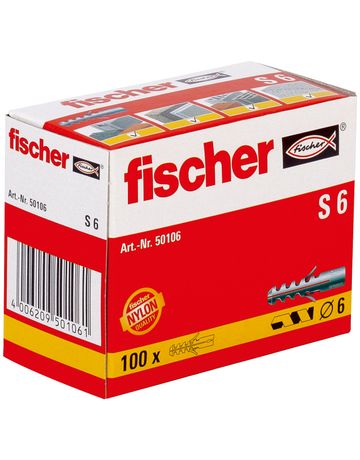 Bild fischer Spreizdübel, Nylon S 6-1