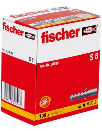 Bild fischer Spreizdübel, Nylon S 8-1