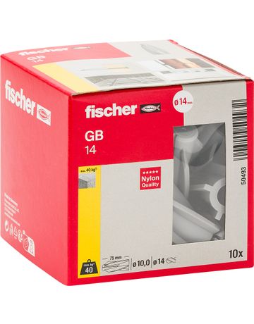 Bild fischer Gasbetondübel GB 14-1