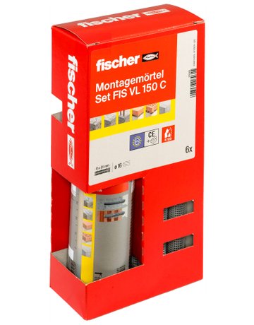 Bild Montagemörtel 150 C SET 2K-Mörtel auf Vinyl-Hybridbasis,145ml - fischer-1