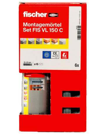 Bild Montagemörtel 150 C SET 2K-Mörtel auf Vinyl-Hybridbasis,145ml - fischer-3
