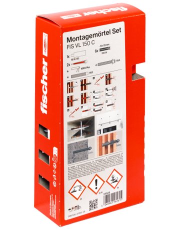 Bild Montagemörtel 150 C SET 2K-Mörtel auf Vinyl-Hybridbasis,145ml - fischer-2