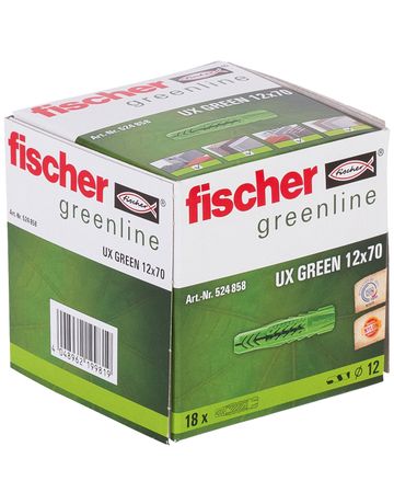 Bild fischer Universal-Nylondübel UX GREEN 12x70-1