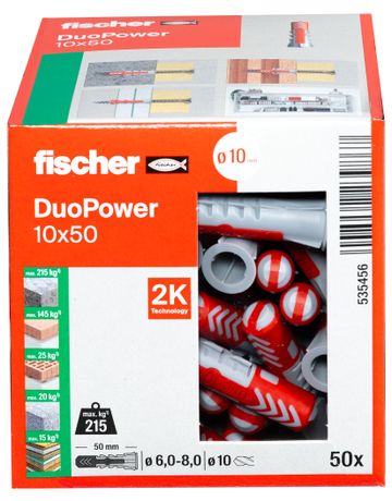 Bild fischer Universaldübel DUOPOWER 10x50-2