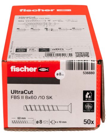 Bild fischer Betonschraube ULTRACUT SK FBS II 8x60 10/--4