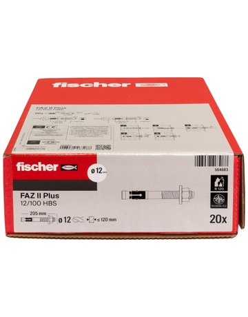 Bild Bolzenanker FAZ II Plus 12/100 HBS - fischer-2